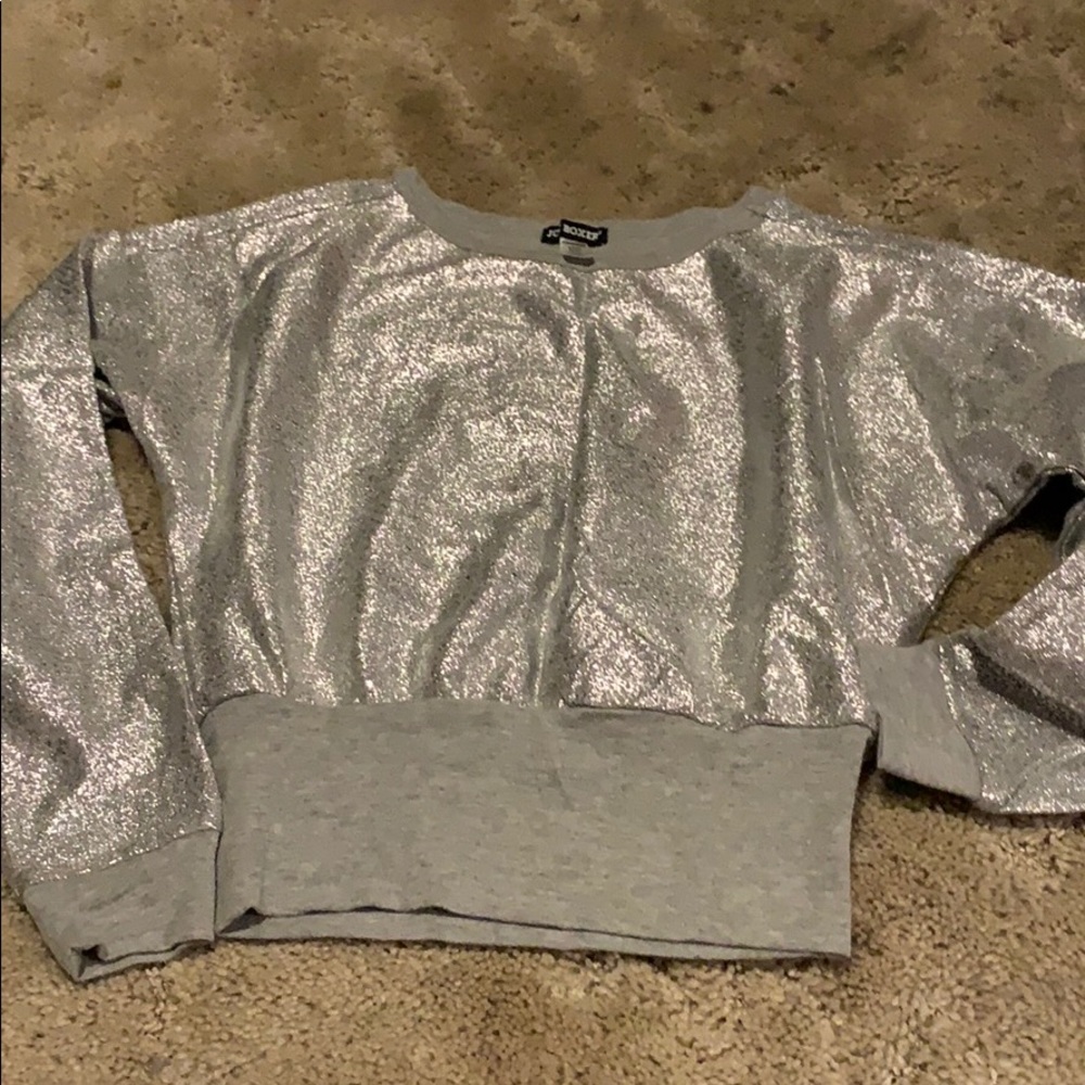 Small sparkles sweat shirt